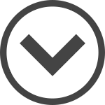 Chevron Circle Down O SVG Icon